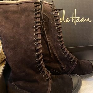 Cole Haan suede boots